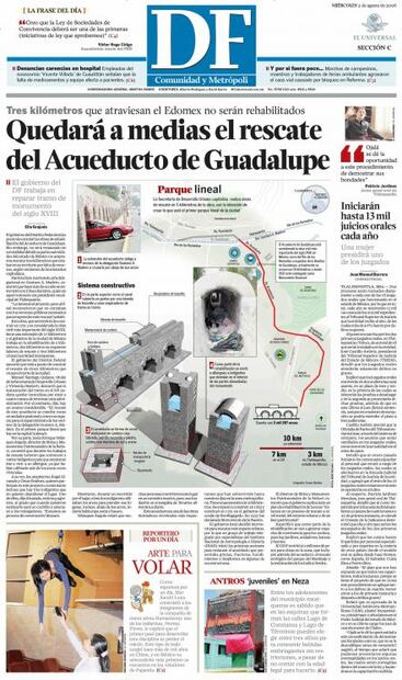 El acueducto más largo de la ciudad