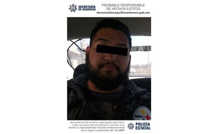 Detienen a sujeto que amenazó con realizar atentado en escuela de Edoméx