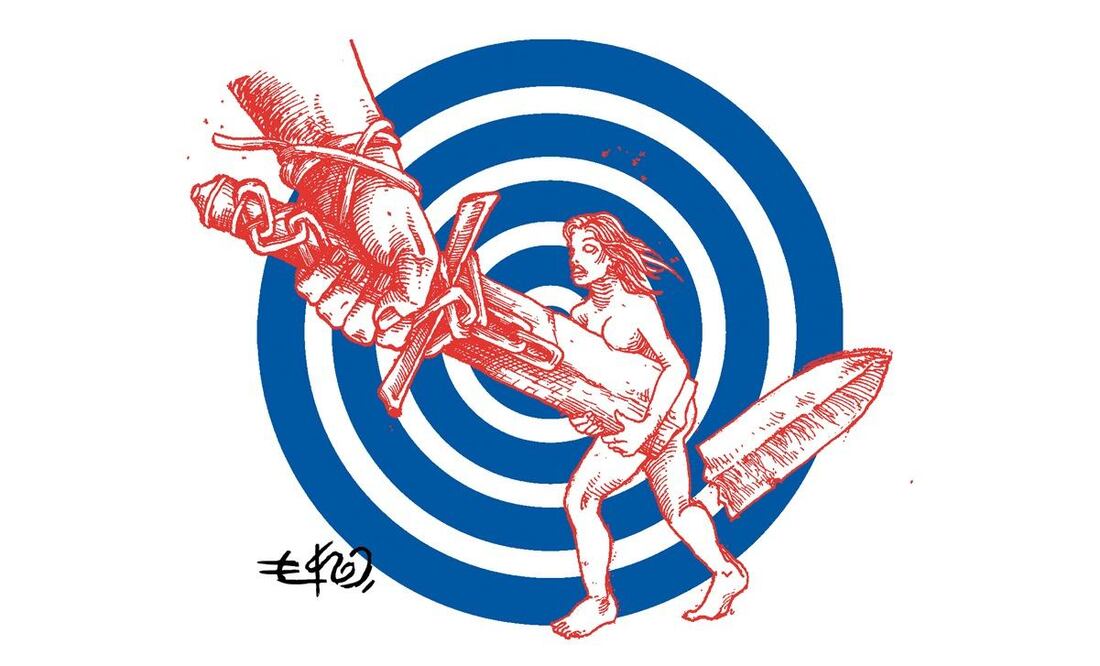 Viñeta de Sabina Berman