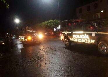 Atacan base de operaciones de la Policía en Michoacán