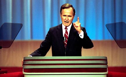 Perfil. George Bush padre, de veterano de guerra a presidente