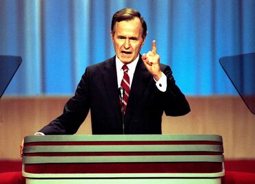 Perfil. George Bush padre, de veterano de guerra a presidente