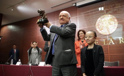 Realizan homenaje a Demetrio Bilbatúa en el Senado