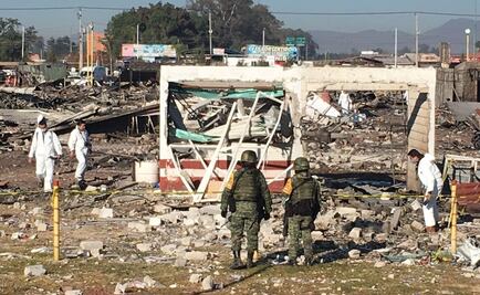 Suman 33 muertos por explosión en Tultepec