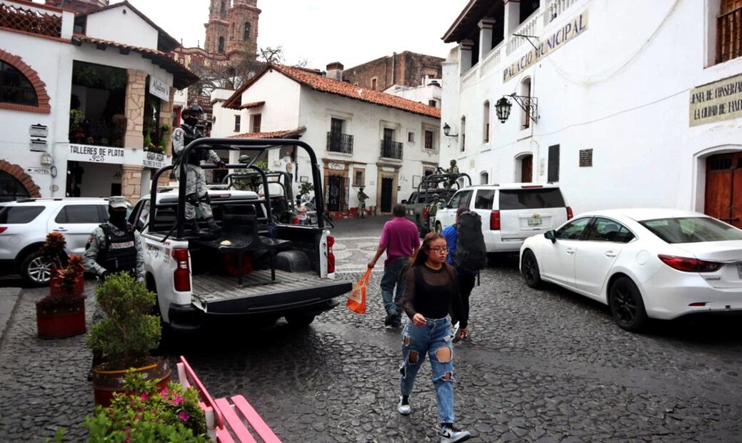 Pueblos de Taxco, Guerrero, clamaron por ayuda al gobierno federal y estatal; aseguran que “el crimen organizado está invadiendo sus territorios a punta de asesinatos y secuestros”. Foto: Arturo de Dios Palma/EL UNIVERSAL