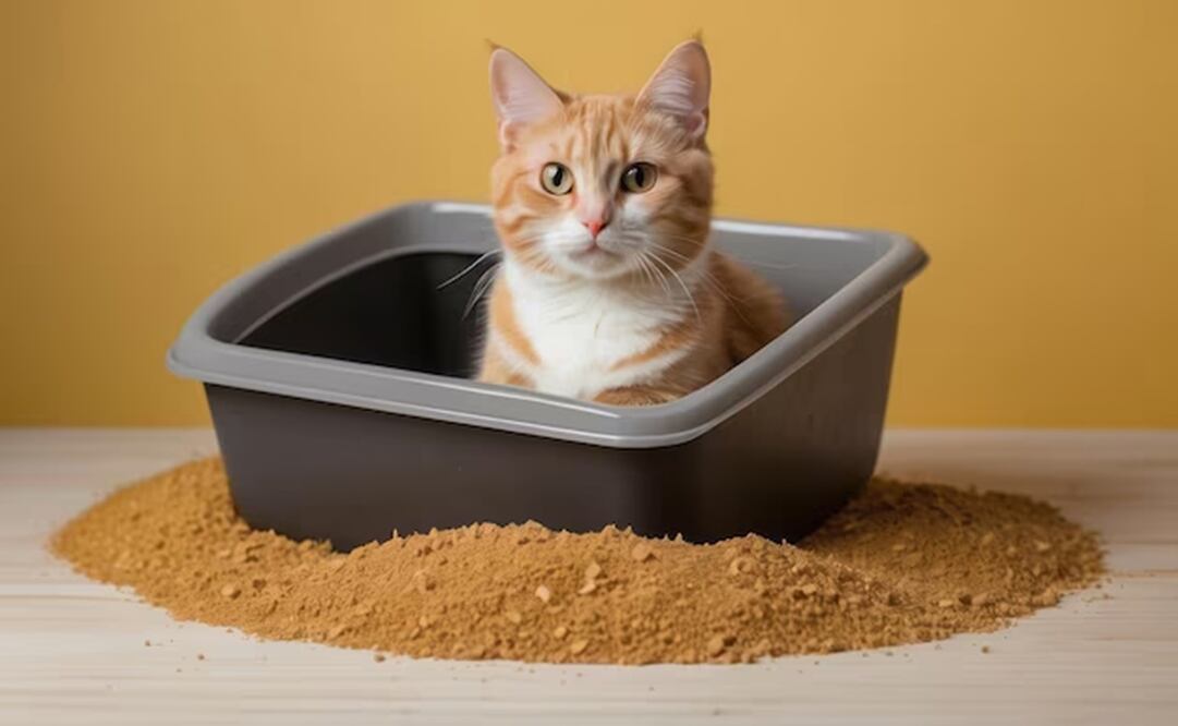 Cómo eliminar el mal olor del arenero para gatos. Foto: Freepik