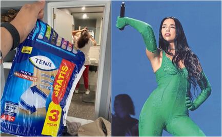 Jóvenes usaron pañales en concierto de Dua Lipa para no perder sus lugares; se viralizan en TikTok