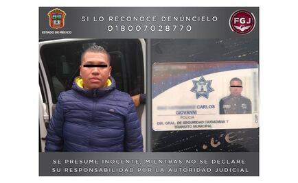 Dan de baja a policía que se hacía pasar por agente ministerial en Naucalpan