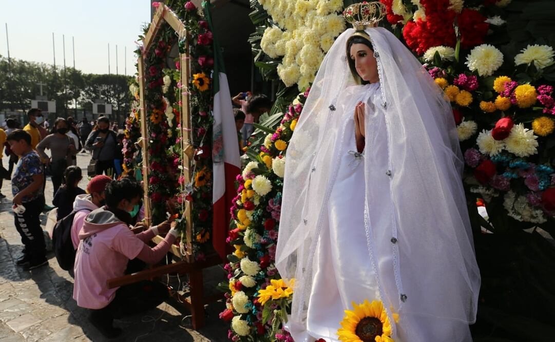 Virgen de Guadalupe. Foto: Diego Prado/EL UNIVERSAL