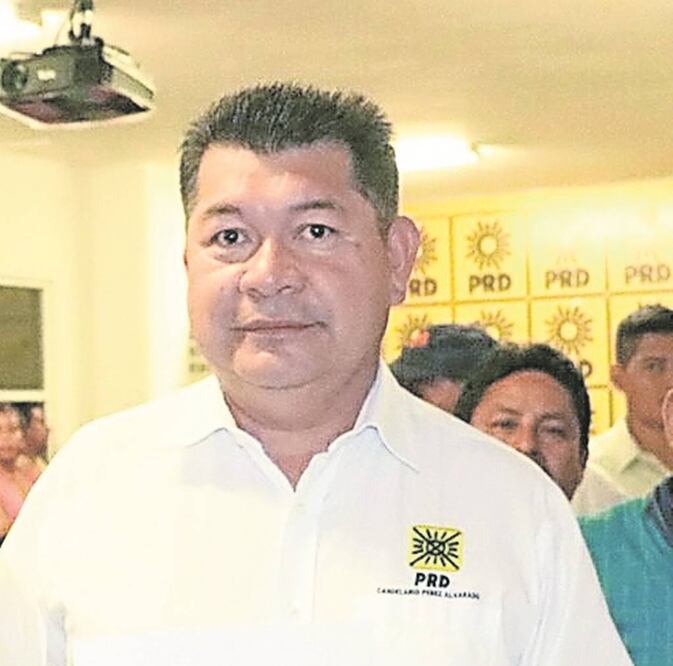 En la foto: Candelario Pérez Alvarado, dirigente del PRD en Tabasco (ARCHIVO. LE UNIVERSAL)