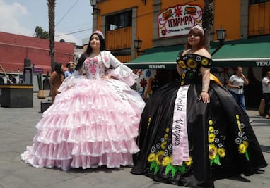 Comerciantes de “la calle de las novias” reportan bajas en sus ventas; “la gente ya no hace ceremonias”, dicen