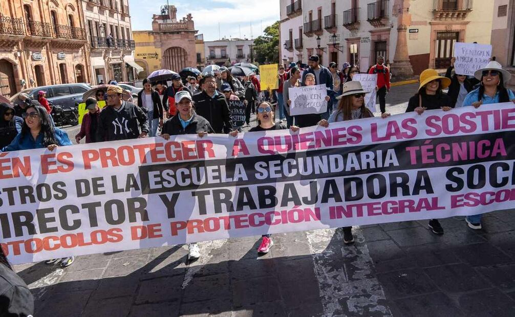 Maestros inician paro de labores de 48 horas en varios estados del país (13/11/2025). Foto: Diana Valdez