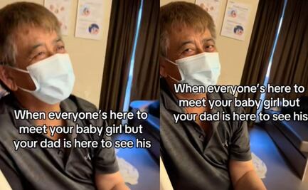 VIDEO: El emotivo reencuentro de un padre con su hija después de que naciera su bebé