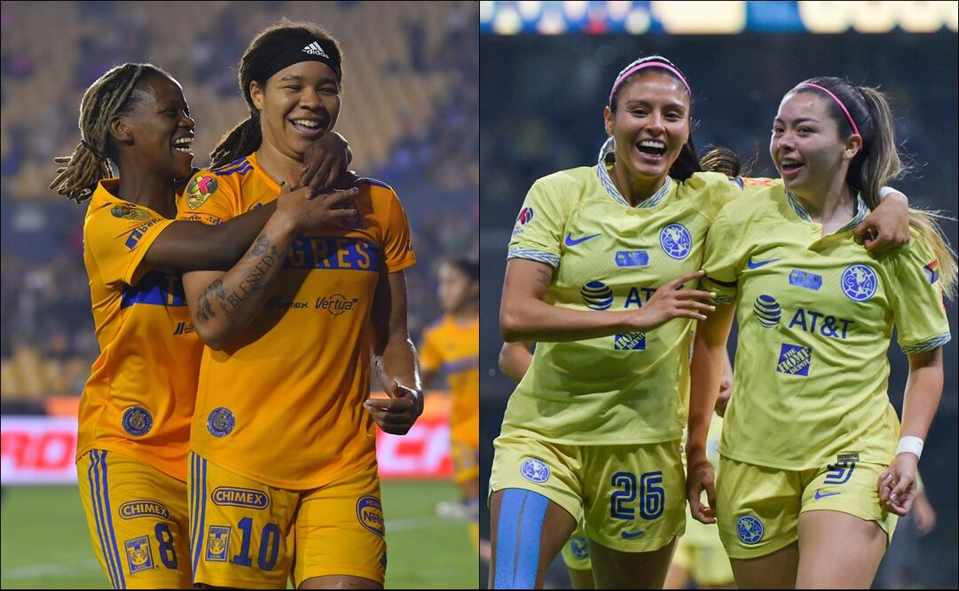 Tigres y América se disputarán el Campeón de Campeonas de la Liga MX Femenil / FOTO: ESPECIAL