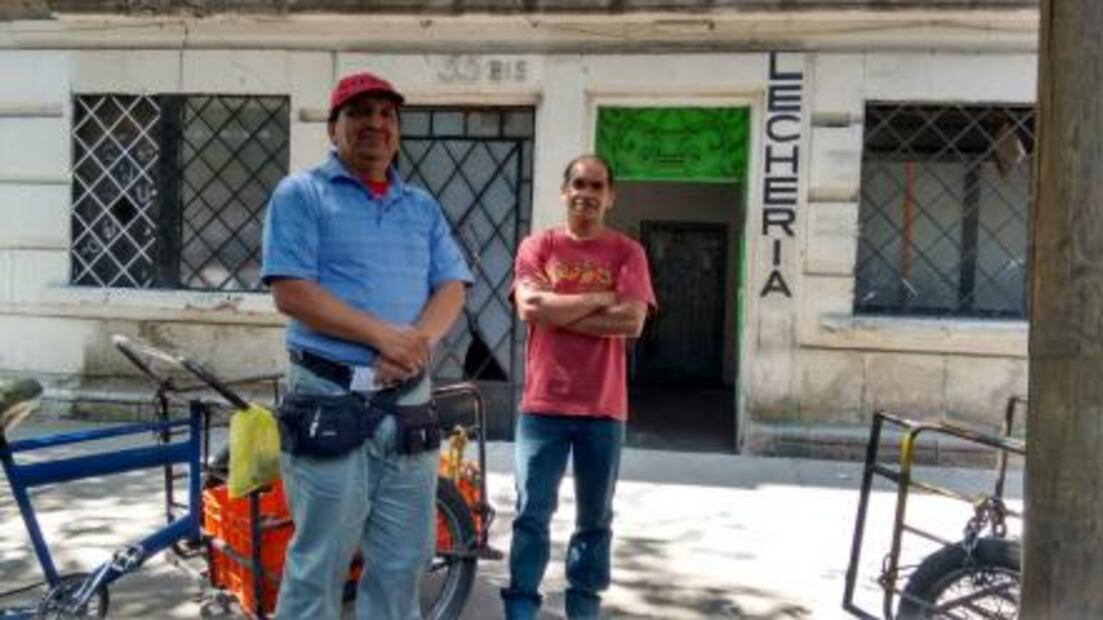 El lechero entraba, literal... hasta la cocina