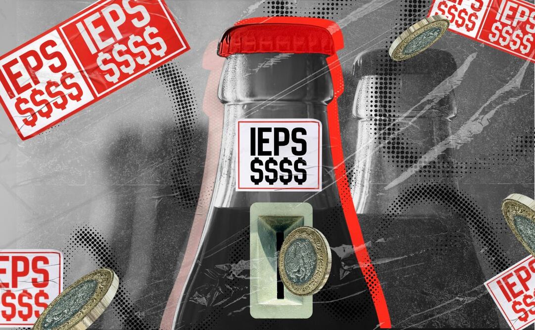 IEPS a refrescos.  |  Fotoarte: Angélica Vázquez.