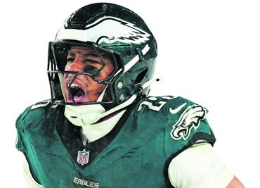 Saquon Barkley cumple un sueño; el corredor de Eagles mantiene los pies en la tierra, previo al Super Bowl