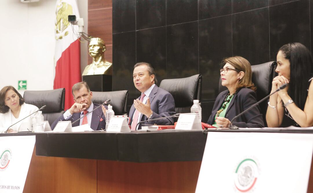 En el foro “Reformar el Sistema de Justicia Penal en México para Mejorar”, organizado por la Comisión de Derechos Humanos del Senado, el coordinador del PRI en la Cámara de Diputados, César Camacho (SENADO)