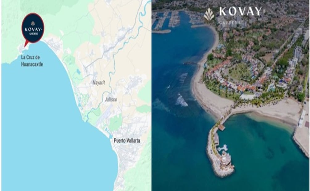 Las sanciones incluyen al complejo turístico Kovay Gardens, así como a cinco personas y 17 empresas mexicanas asociadas a la red que opera principalmente en Puerto Vallarta, Jalisco, y Bahía de Banderas, en Nayarit. Foto: Departamento del Tesoro de EU