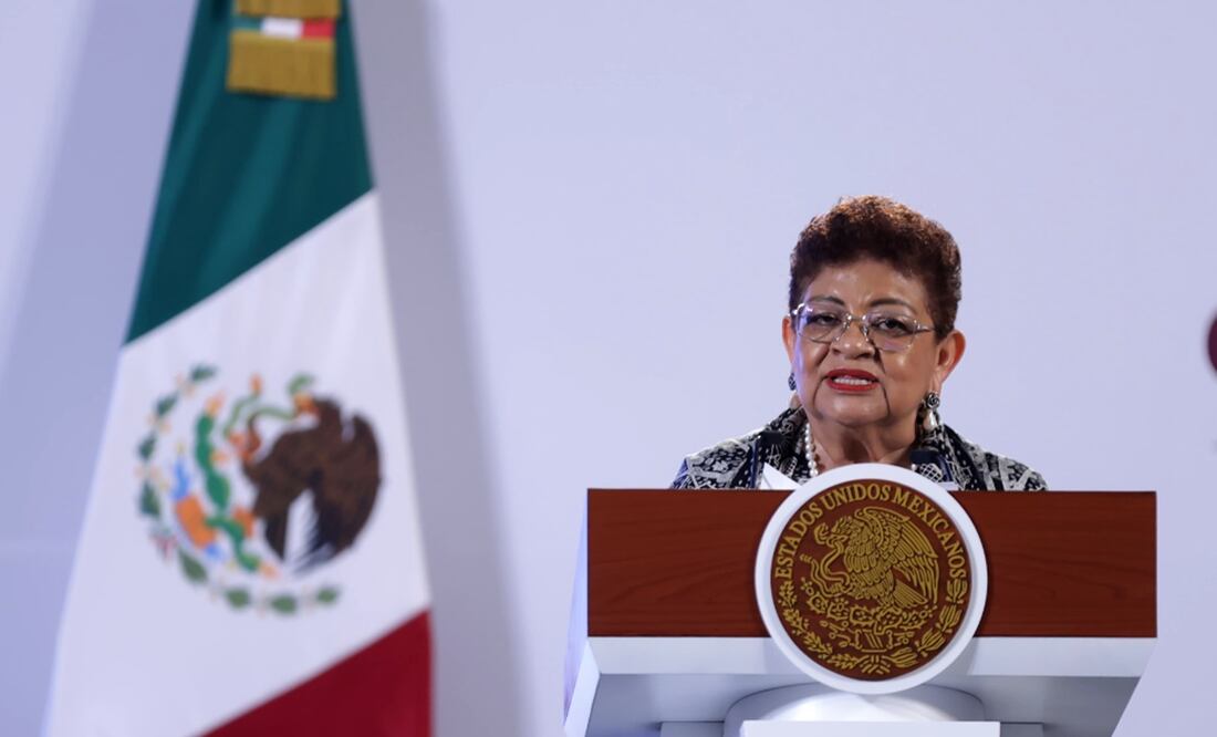 Ernestina Godoy, consejera jurídica de Presidencia, presenta denuncia contra la jueza Nacy Juárez. Foto: Fernanda Rojas/EL UNIVERSAL