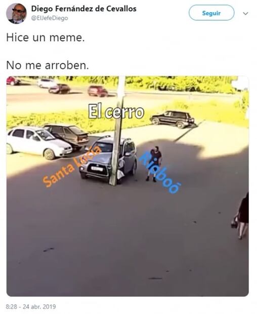 Tunden memes al "cerro conservador" de Santa Lucía