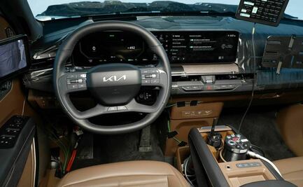 El KIA EV9 reciclará la energía de sus motores en el climatizador