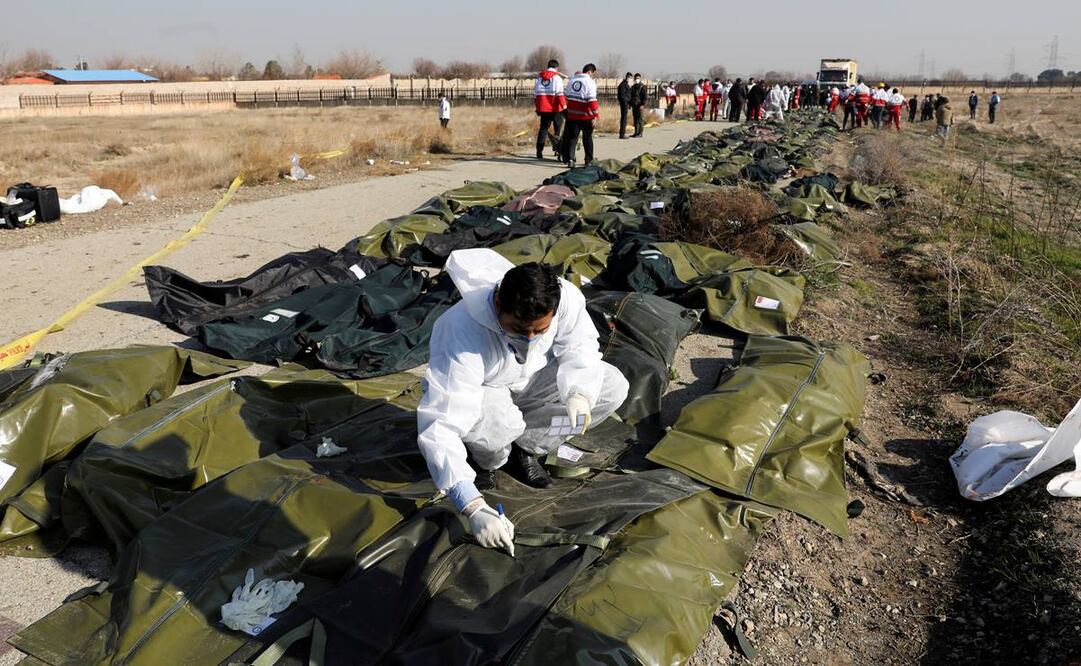 El accidente de avión en Irán causó la muerte de 176 personas (Foto: Reuters)