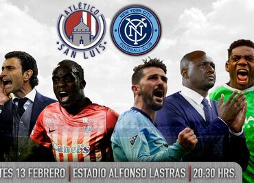 Atlético de San Luis enfrentará al New York City