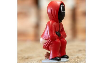 Personajes de "El Juego del Calamar" llegan como figuras al tradicional pesebre catalán