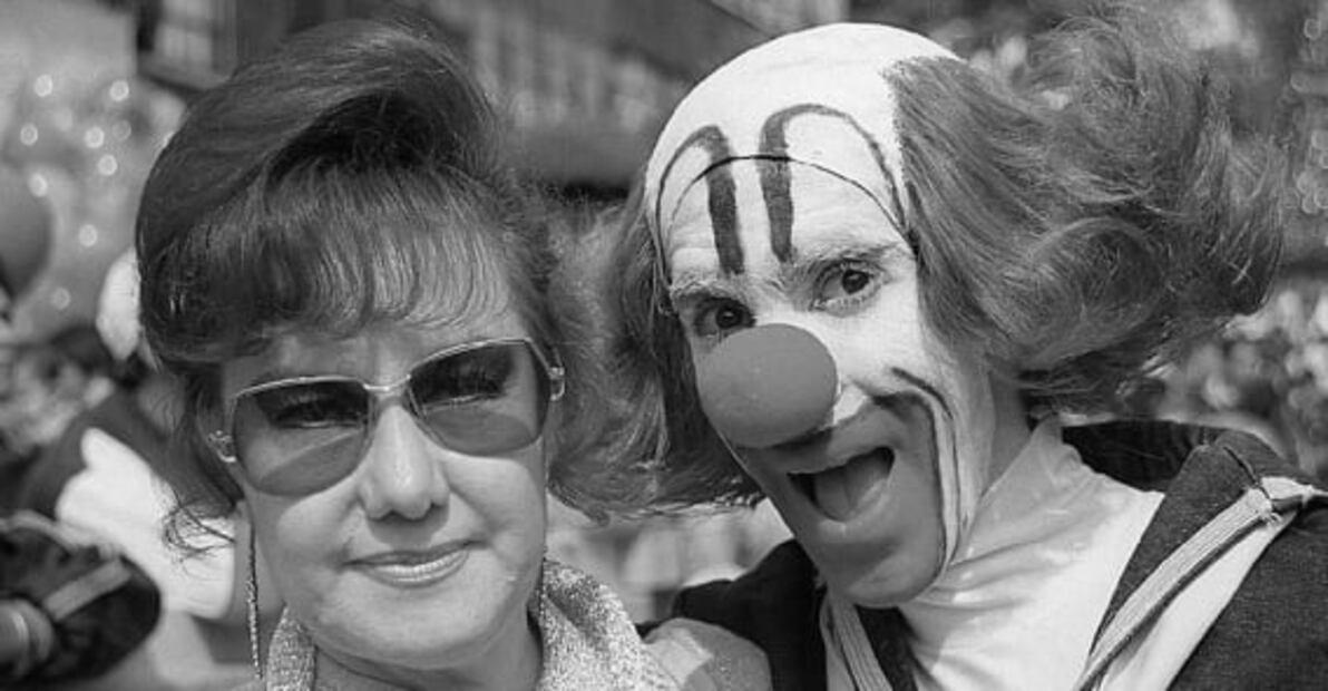 Bozo, el “Rey de los payasos”, decía la verdad en broma y tenía alma de cristal