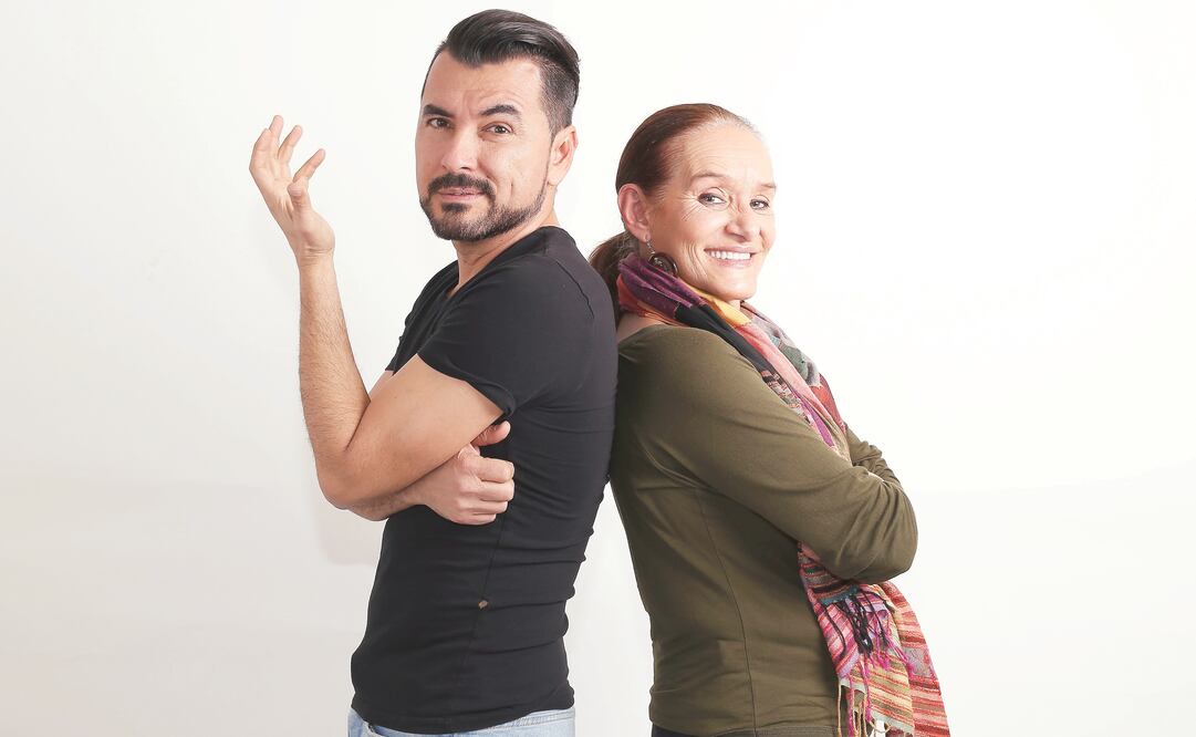 Botero y Luisa Muriel, los protagonistas de la obra. (AGUSTÍN SALINAS. EL UNIVERSAL.)