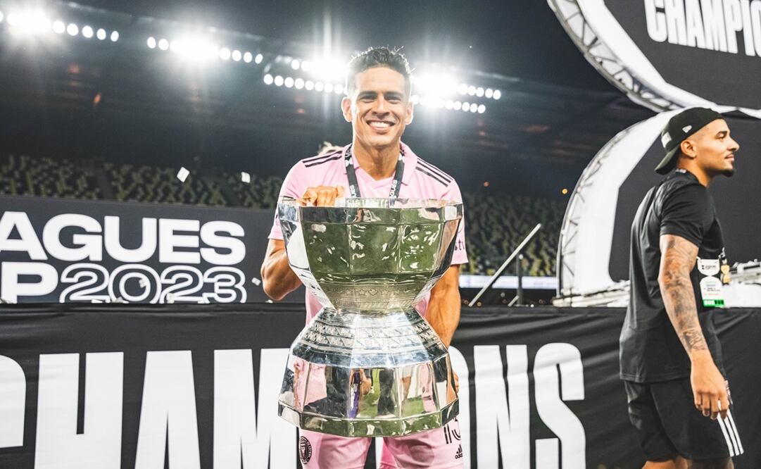 El mexicano Víctor Ulloa fue campeón de la Leagues Cup / Foto: Especiales