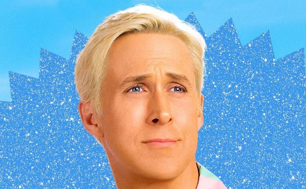 Ryan Gosling posando. Fuente: Instagram @barbie