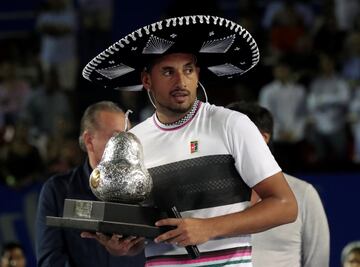Nick Kyrgios se corona en el Abierto Mexicano de Tenis