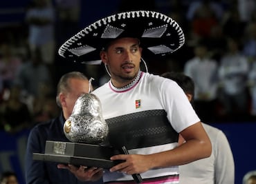 Nick Kyrgios se corona en el Abierto Mexicano de Tenis
