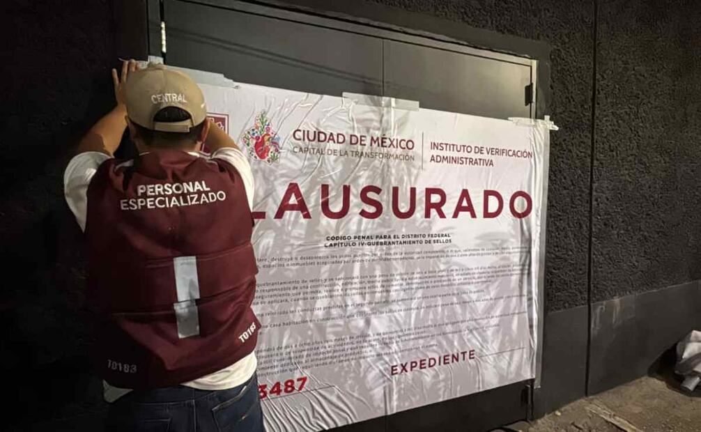 Clausuran establecimientos e impiden fiestas masivas en la Cuauhtémoc / Foto: Especial