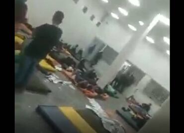 VIDEO: Difunden grabación de migrantes en instalaciones del INM antes del incendio