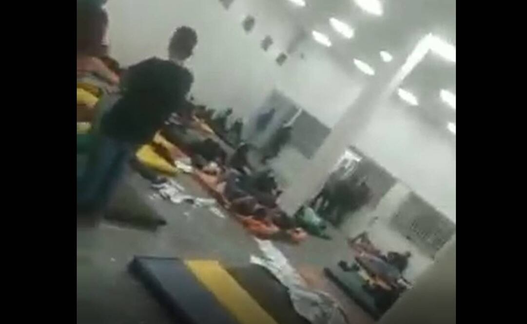 Difunden video de migrantes en instalaciones del INM en Ciudad Juárez antes del incendio