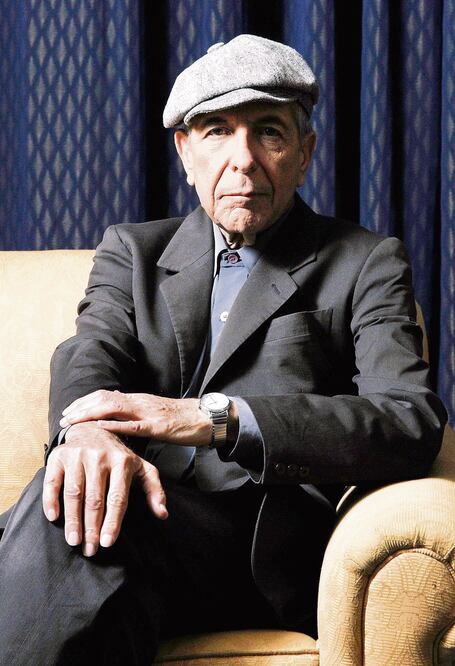 Cohen publicó sus primeros poemas en 1954 y luego se trasladó a EU en 1967 para debutar en la industria musical (AARON HARRIS. AP)