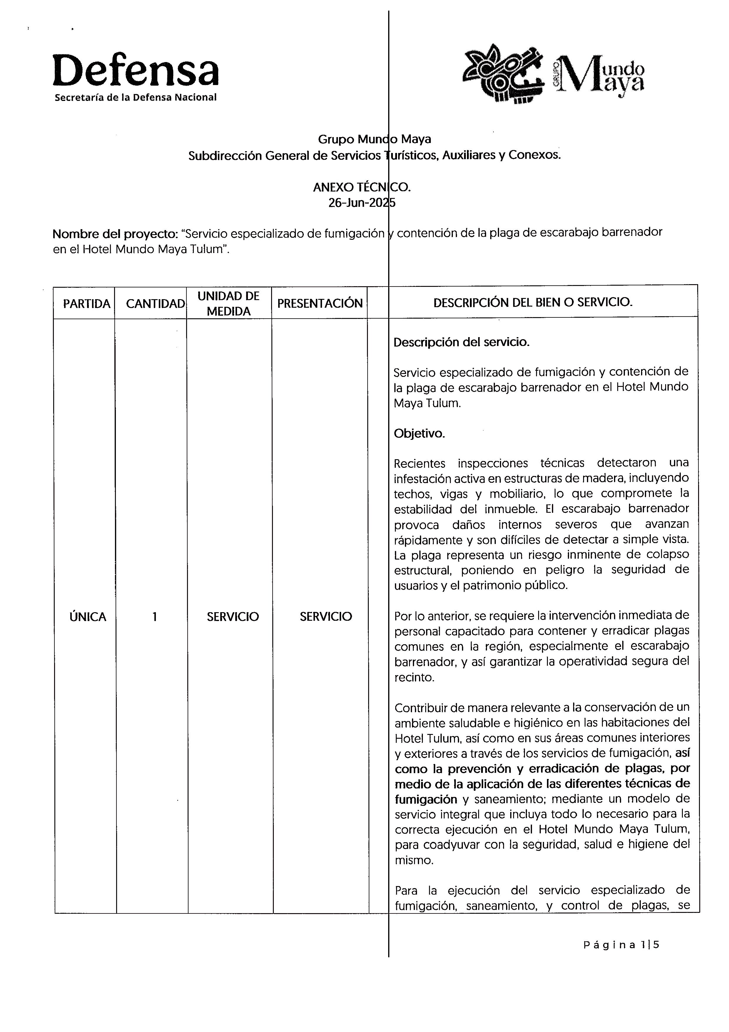 Plaga amenaza hotel de la Defensa en Tulum | El Universal