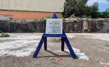 Colocan primera piedra en reconstrucción del edificio en Antigua Taxqueña 70 