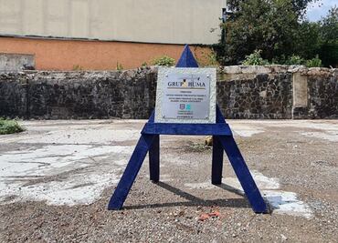 Colocan primera piedra en reconstrucción del edificio en Antigua Taxqueña 70