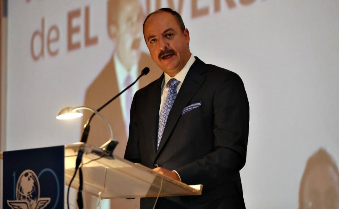 El Director General del Gran Diario de México, Juan Francisco Ealy Lanz Duret. Foto: Juan Boites