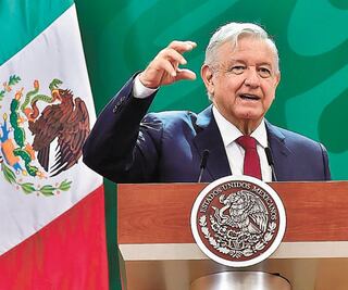 AMLO: no cederemos ante amenazas e intimidación