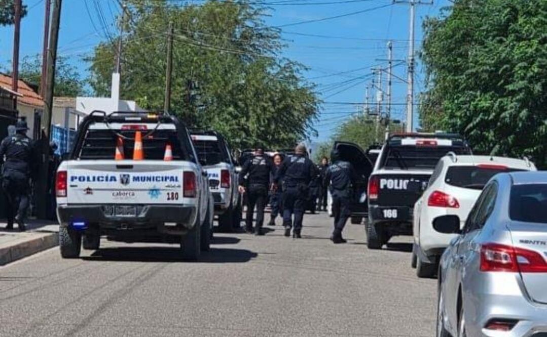 Tanto los detenidos como los indicios quedaron a disposición de las autoridades correspondientes. Foto: Mesa Estatal de Seguridad Sonora