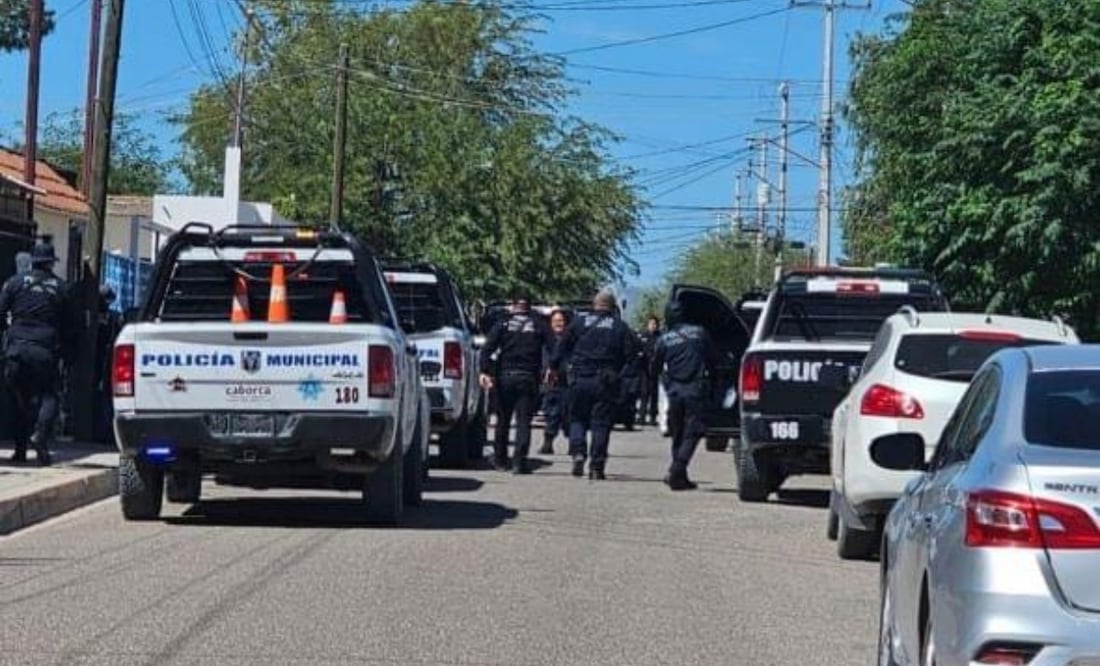 Tanto los detenidos como los indicios quedaron a disposición de las autoridades correspondientes. Foto: Mesa Estatal de Seguridad Sonora