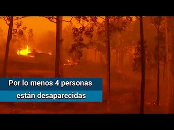 Desalojan a miles de sus hogares por severos incendios forestales en Australia