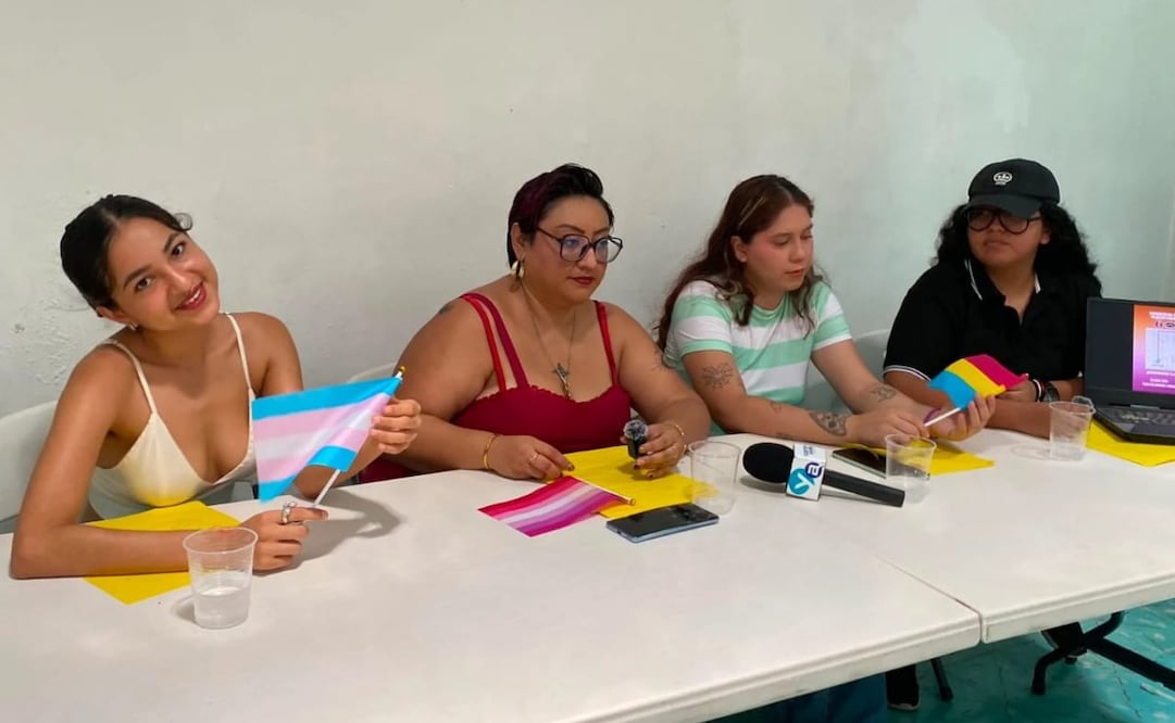 Marcha de colectivos contra la lesbofobia y la bifobia. Foto: Especial