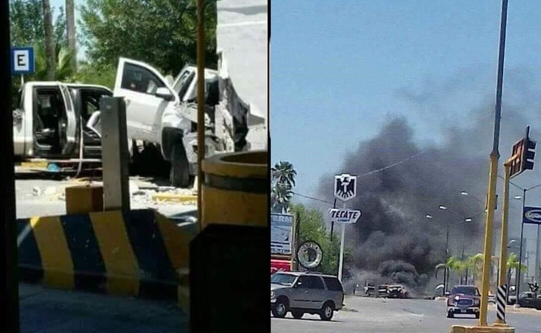Enfrentamientos y emboscadas en Miguel Alemán y Camargo este jueves. FOTO: Julio Manuel Loya