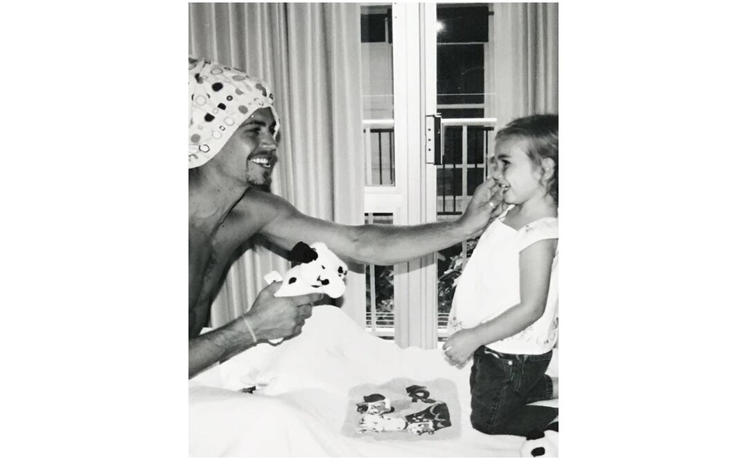 Paul Walker y su hija Meadow. Foto: Instagram 